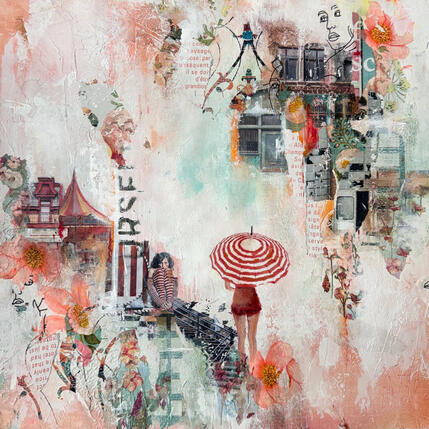 Painting Girls just want to have fun by Bergeron Marie-Josée | Painting
