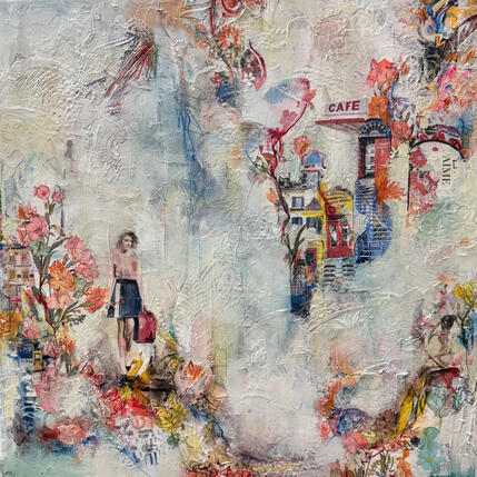 Painting Being alive by Bergeron Marie-Josée | Painting