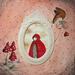 Painting La paura diviene aria by Nai | Painting Surrealism Acrylic Gluing