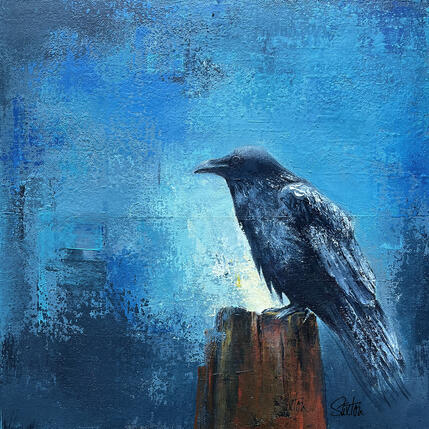 Painting Clair de Lune by Saxton Patricia | Painting