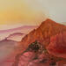 Peinture Sedona 329 par Seruch Capouillez Isabelle | Tableau Figuratif Paysages Urbain Nature Aquarelle