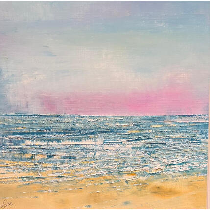 Gemälde Marine mauve von Levesque Emmanuelle | Gemälde  Öl