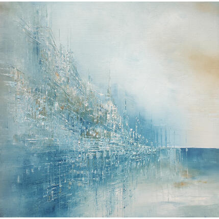 Peinture Souffle marin par Levesque Emmanuelle | Tableau  Huile