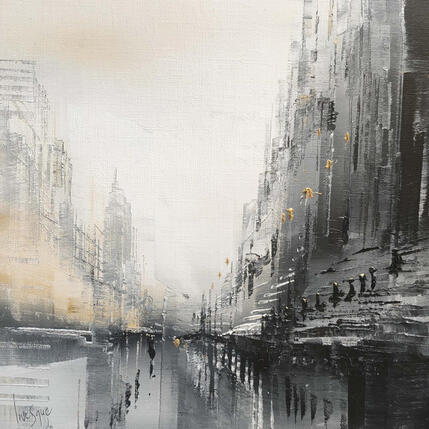 Painting Touches d'or 1 by Levesque Emmanuelle | Painting