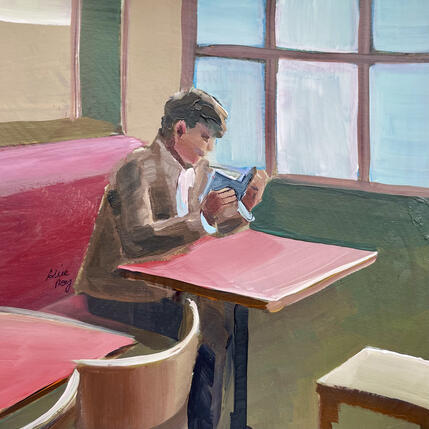 Gemälde Le lecteur  von Alice Roy | Gemälde