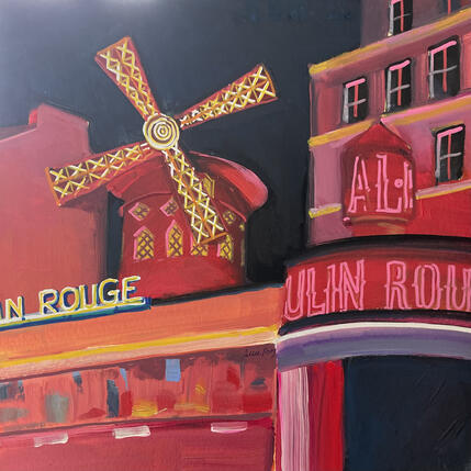 Gemälde Moulin rouge  von Alice Roy | Gemälde