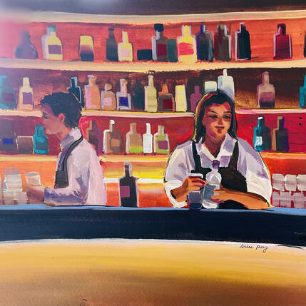 Gemälde Les jours de pluie von Alice Roy | Gemälde