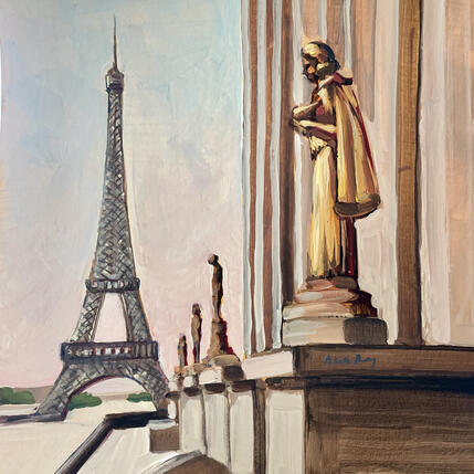 Peinture Trocadéro par Alice Roy | Tableau