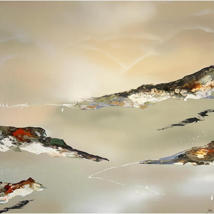Painting 990 by Naen | Painting Abstract Acrylic, Ink