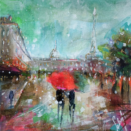 Painting Aux Invalides by Solveiga | Painting