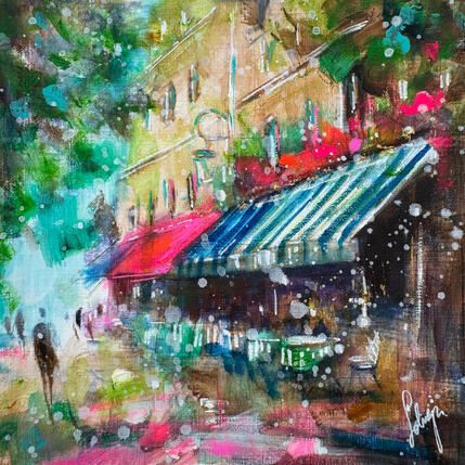 Peinture Le Vrai Paris par Solveiga | Tableau