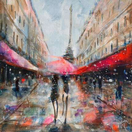 Peinture Notre moment préféré par Solveiga | Tableau