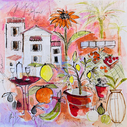 Painting Saveurs provençales  by Colombo Cécile | Painting
