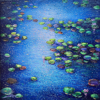 Painting Reflets de saison by Dessapt Alan | Painting