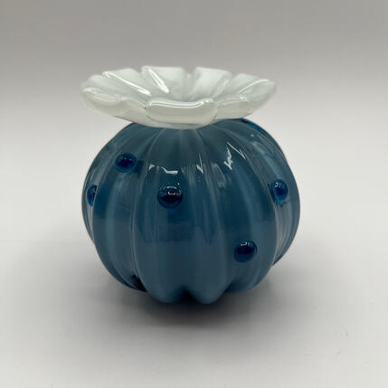 Sculpture Wild Blue Bell by Emily Ellsworth | Sculpture