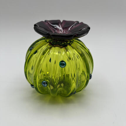 Sculpture Plum Glow by Emily Ellsworth | Sculpture