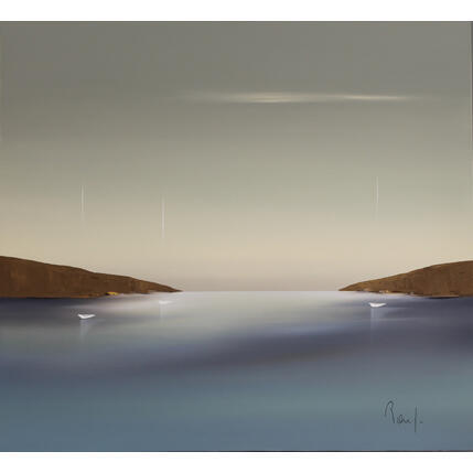 Painting Sérénité 93 by Roussel Marie-Ange et Fanny | Painting