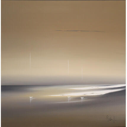 Painting Evasion marine 93 by Roussel Marie-Ange et Fanny | Painting