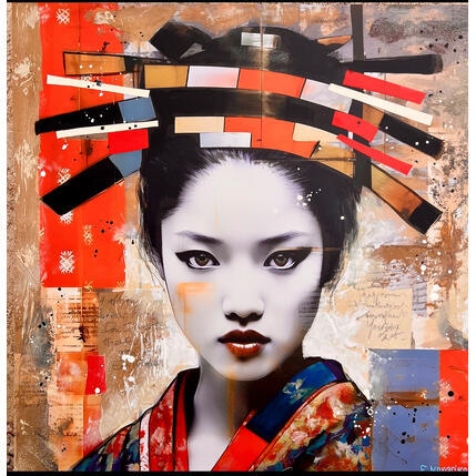 Pintura Arika por Novarino Fabien | Pintura