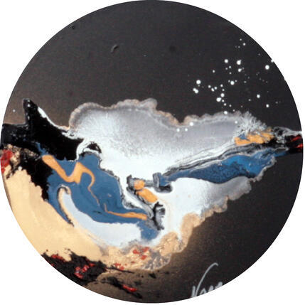 Painting C2913 by Naen | Painting Abstract Acrylic, Ink