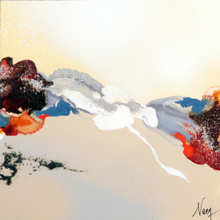 Painting C3876 by Naen | Painting Abstract Acrylic, Ink Pop icons