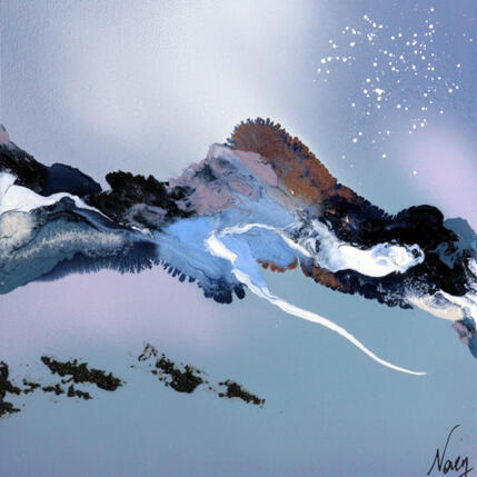 Painting C3903 by Naen | Painting Abstract Acrylic, Ink Pop icons