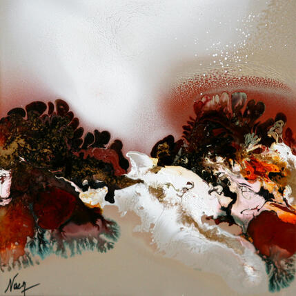 Painting C4102 by Naen | Painting Abstract Acrylic, Ink Pop icons