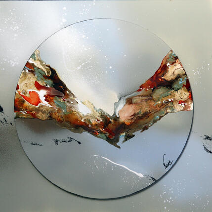 Painting C2168 by Naen | Painting Abstract Acrylic, Ink