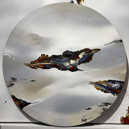 Painting C911 by Naen | Painting Abstract Acrylic, Ink