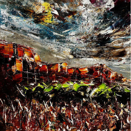 Painting Arizona wind by Reymond Pierre | Painting Figurative Oil