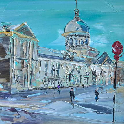Painting stone & skylines by Rodrigues Bené | Painting
