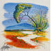 Painting Chemin de joie by Fonteyne David | Painting Figurative Acrylic