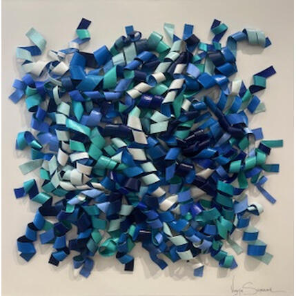 Pintura Le vortex des émotions por Schroeder Virginie | Pintura