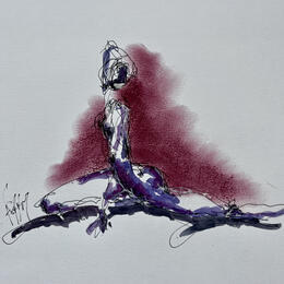 Peinture Lili par Sahuc François | Tableau