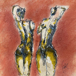 Peinture Eden par Sahuc François | Tableau