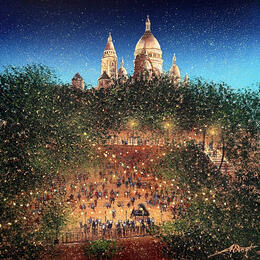 Pintura Les arènes lyriques por Dessapt Alan | Pintura