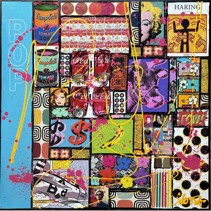 Painting Pop Art by Costa Sophie | Painting