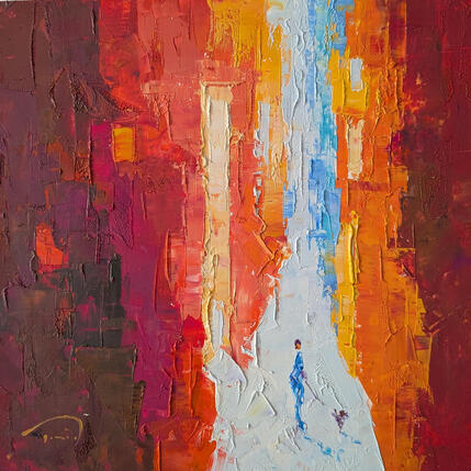 Painting El gos lila by Tomàs | Painting