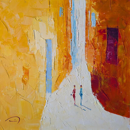 Painting Deux amis by Tomàs | Painting