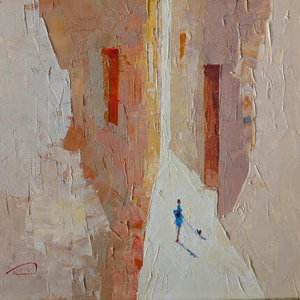 Painting Allons faire une promenade by Tomàs | Painting