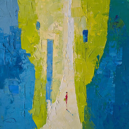 Painting Herbe fraîche by Tomàs | Painting