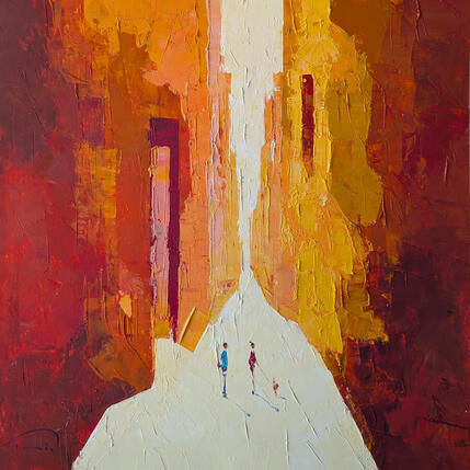 Painting Monde chaud  by Tomàs | Painting