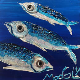 Painting ROTATIUS by Moogly | Painting Raw art Acrylic, Pigments, Resin Animals