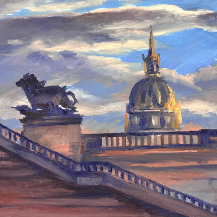Painting Pont Alexandre III #3 by Piffard Cédric | Painting