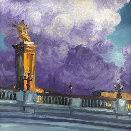 Peinture Pont Alexandre III #4 par Piffard Cédric | Tableau
