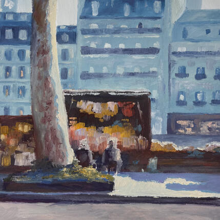 Peinture Quai de Seine par Piffard Cédric | Tableau