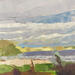 Painting Gale by Gray Thompson Rachael | Painting Figurative Landscapes Oil