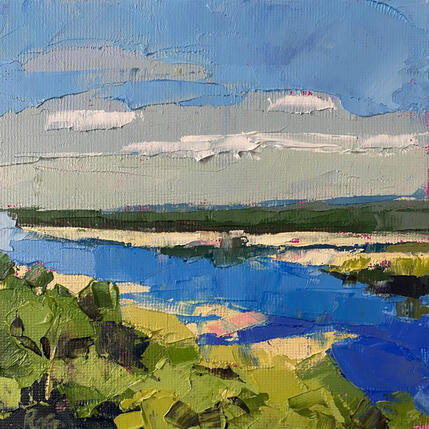 Painting Inspiré  by Gray Thompson Rachael | Painting Figurative Oil Landscapes