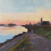 Pintura Graphic obscurity por Gray Thompson Rachael | Pintura Figurativo Paisajes Aceite