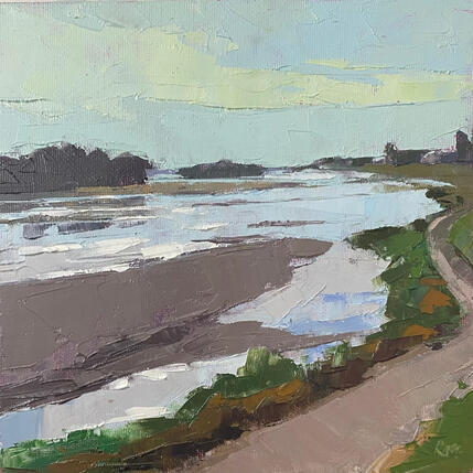 Pintura Saturation por Gray Thompson Rachael | Pintura Figurativo Aceite Iconos pop, Paisajes